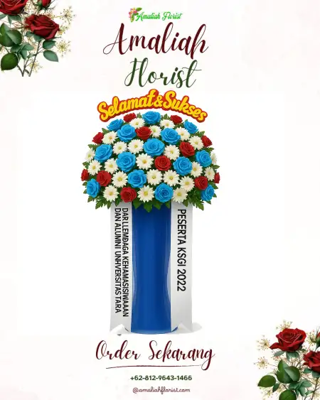 Standing Flowers Kandang Besi
